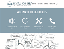 Tablet Screenshot of impactfulmedia.com